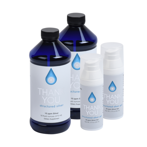 Thank You Structured Silver - 2+2 Combo (save $31.00)