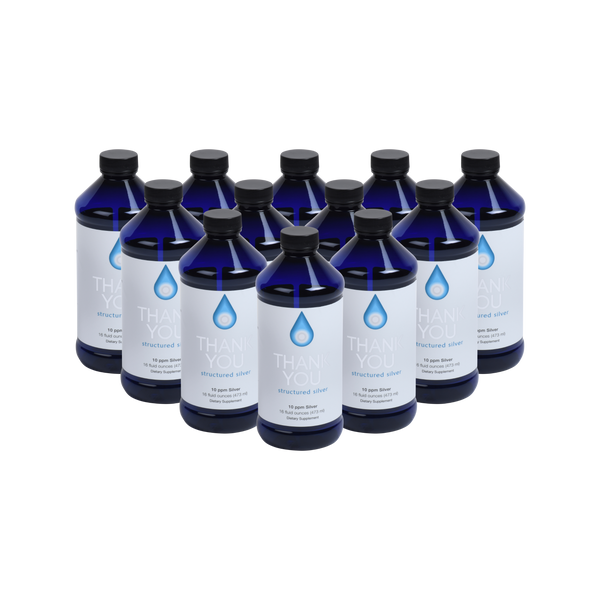 Thank You Structured Silver Solution: 12 Bottles (save $160.00)