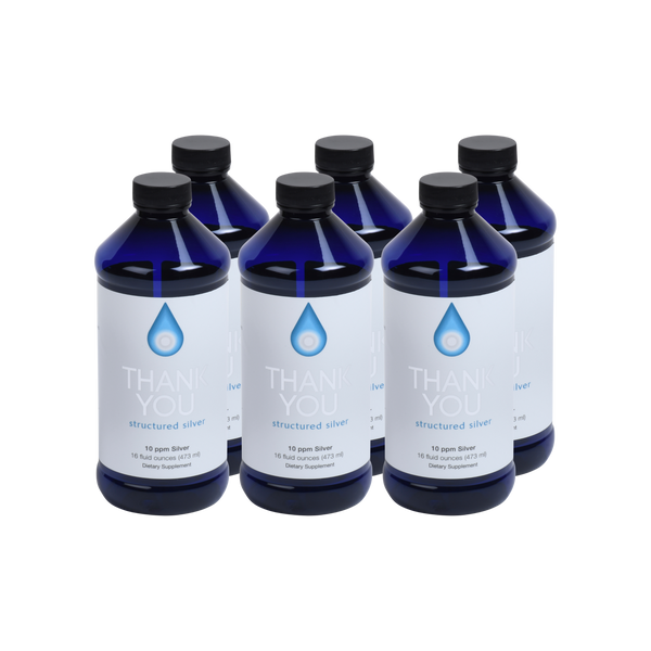 Thank You Structured Silver Solution: 6 Bottles (save $64.05)
